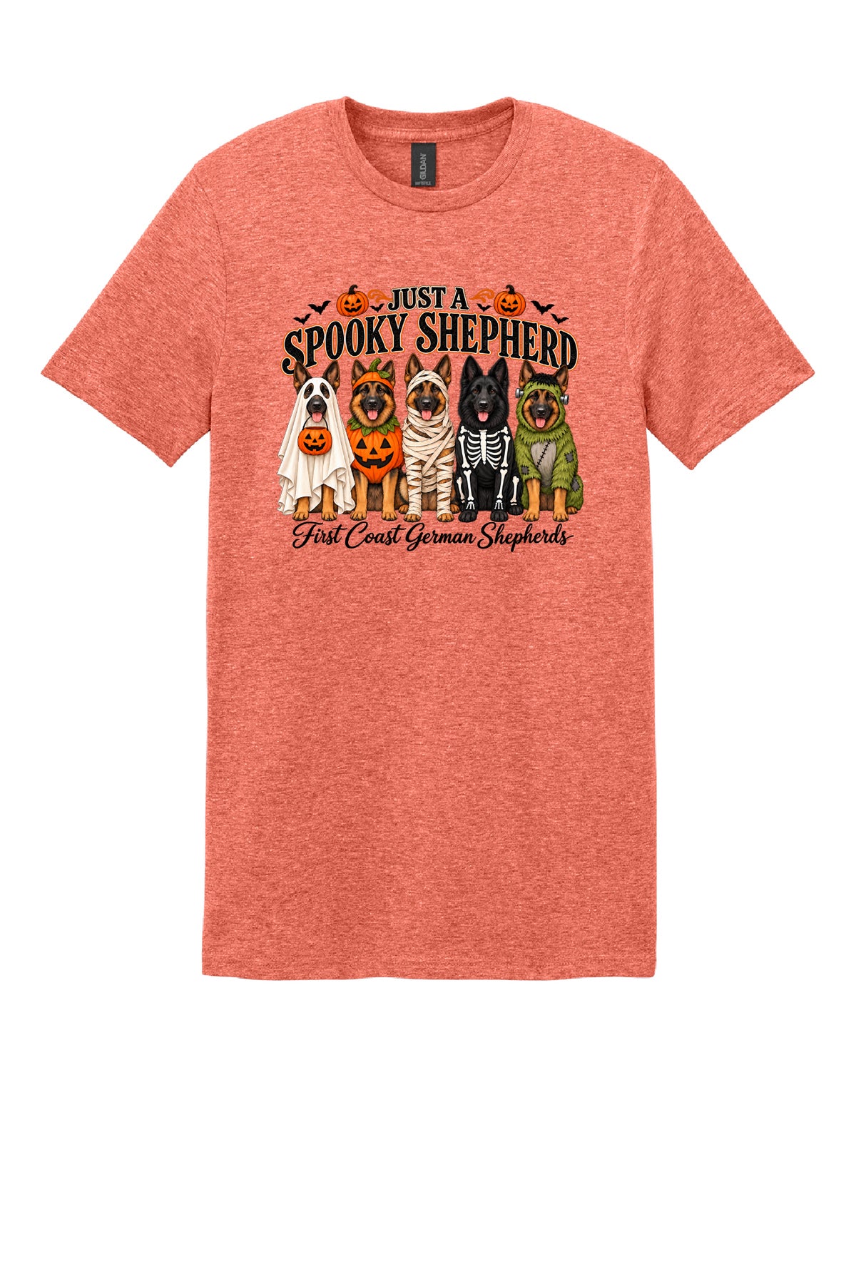 Spooky Shepherd Short Sleeve T-Shirt