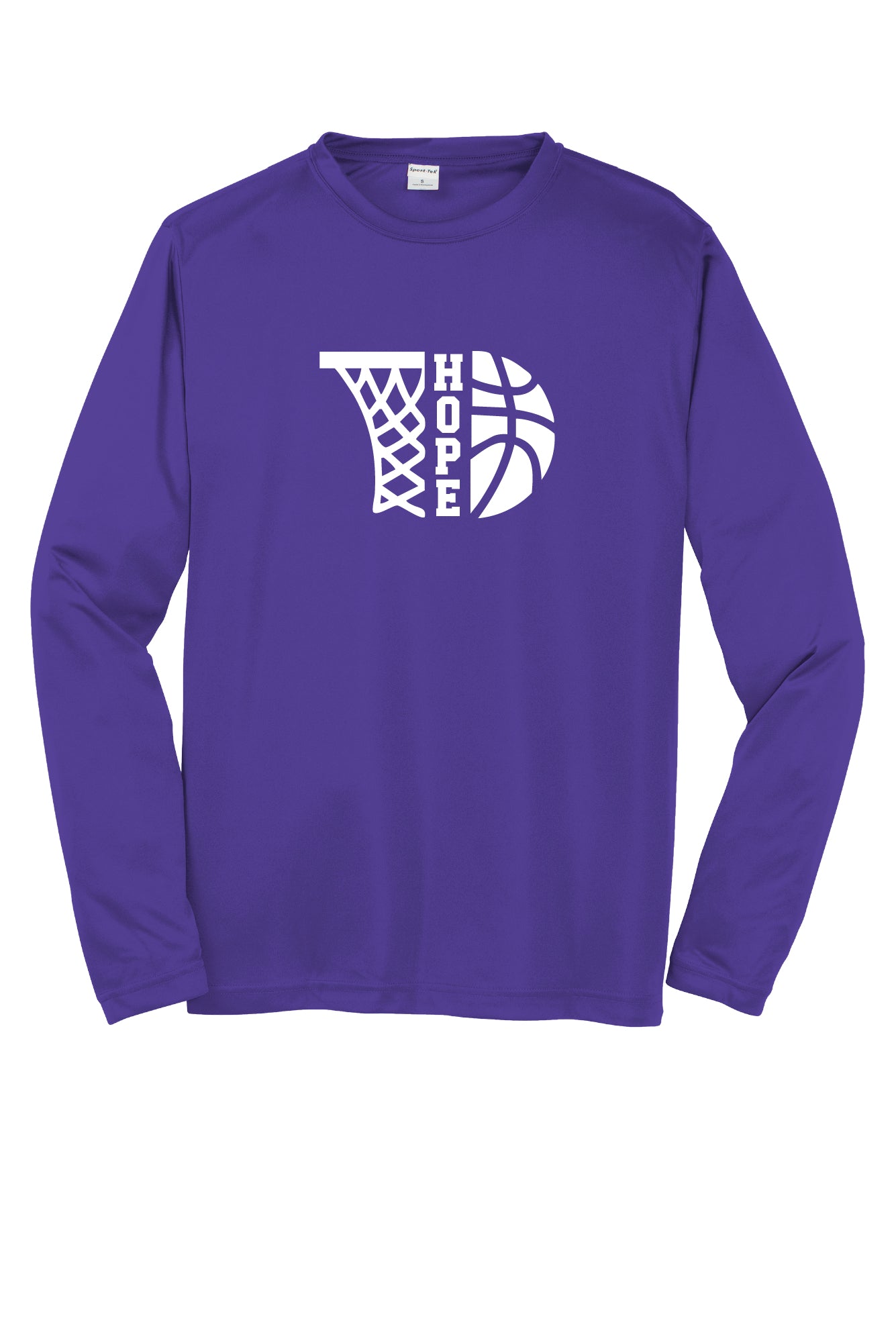 Hope Basketball Sport Tek Competitor Long Sleeve Shirt (Youth)