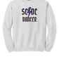 SCDC Dancer Crewneck Sweatshirt (Youth) white