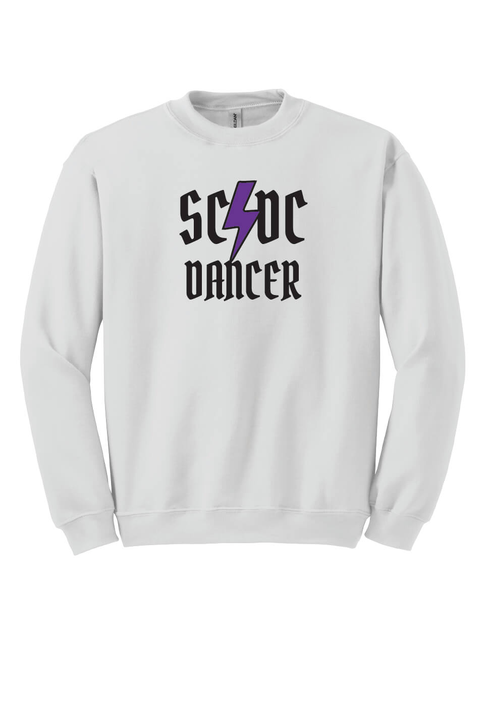 SCDC Dancer Crewneck Sweatshirt (Youth) white