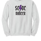 SCDC Dancer Crewneck Sweatshirt white