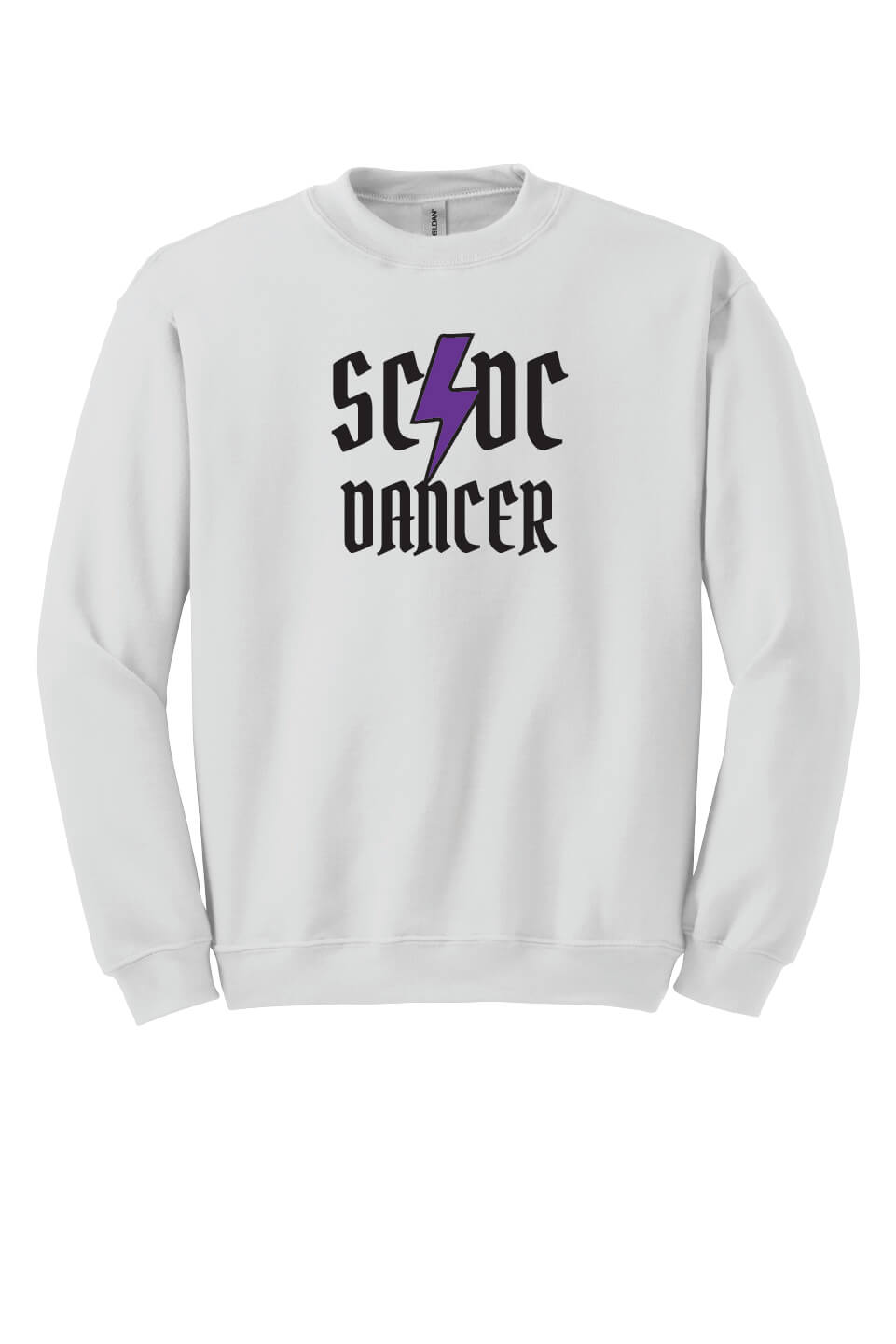SCDC Dancer Crewneck Sweatshirt white