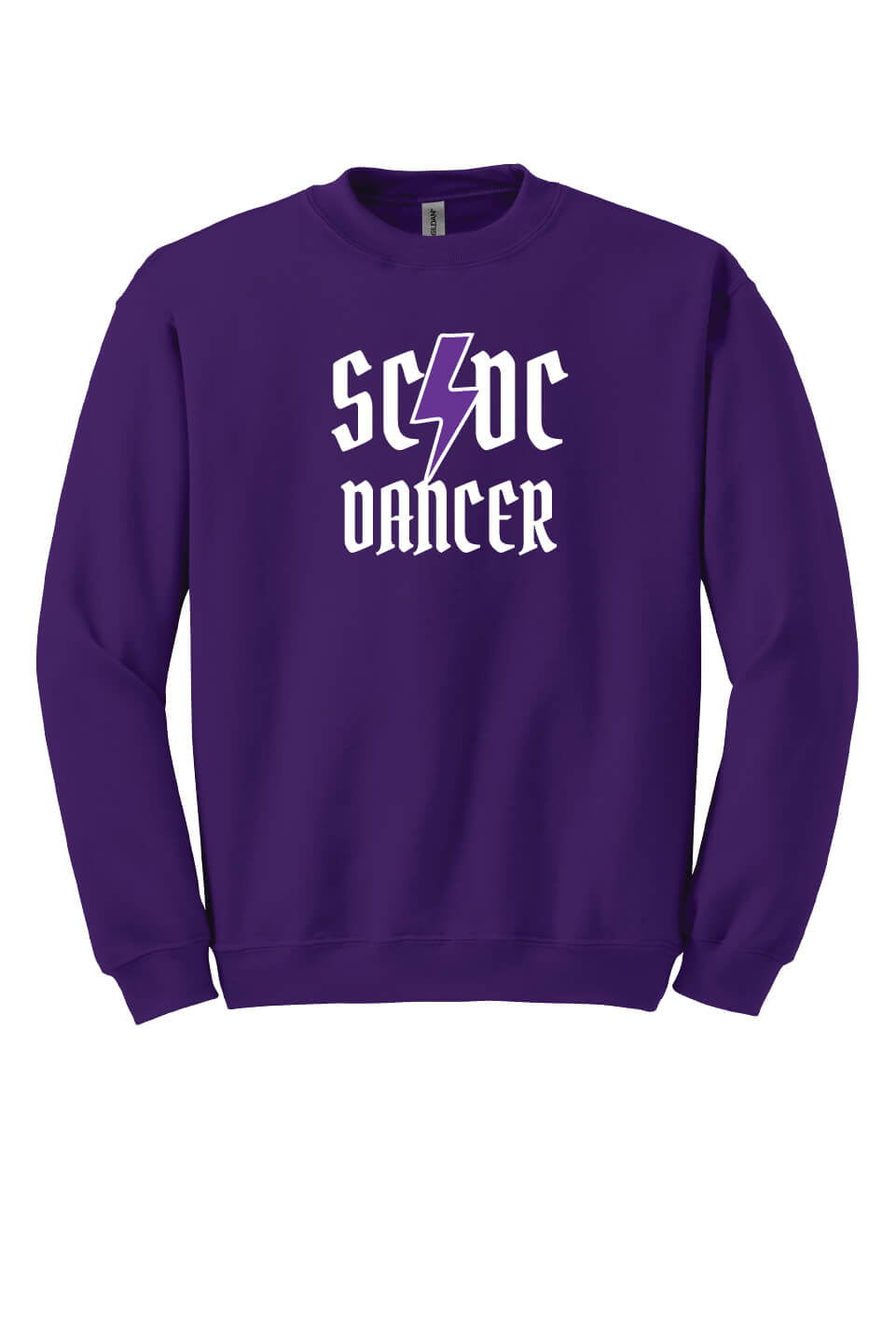 SCDC Dancer Crewneck Sweatshirt (Youth) purple