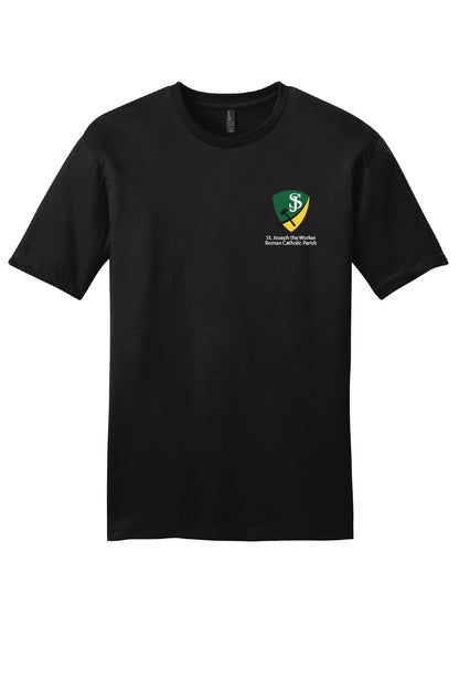 St. Joseph the Worker I Short Sleeve T-shirt-Full Color Logo