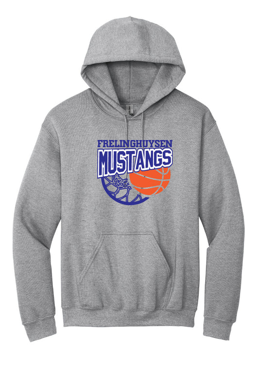 Frelinghuysen Mustangs Hoodie gray