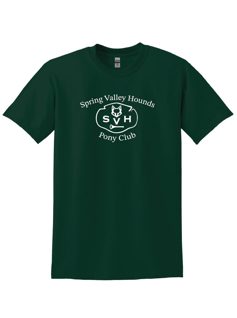 Spring Valley Pony Short Sleeve T-Shirt (Gildan, Youth) green