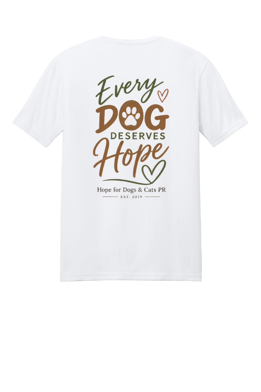 Every Dog Deserves Hope Short Sleeve T-Shirt