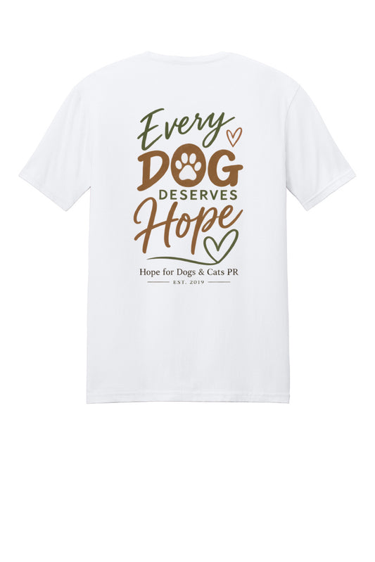 Every Dog Deserves Hope Short Sleeve T-Shirt