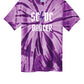 SCDC Dancer Tie Dye Short Sleeve T-Shirt (Youth) purple