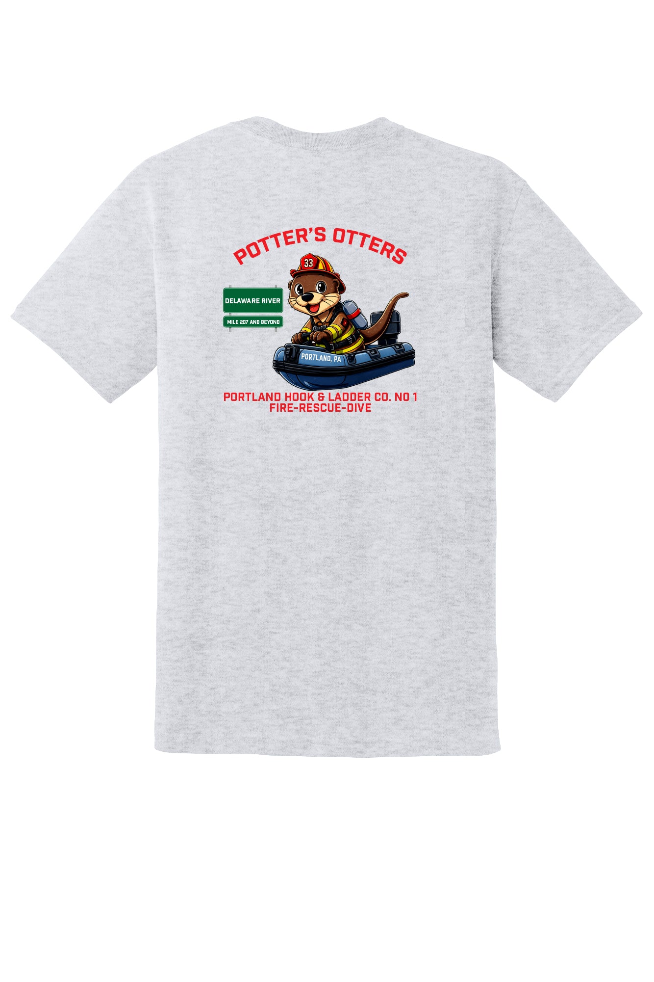 Potter's Otters Pocket T-Shirt