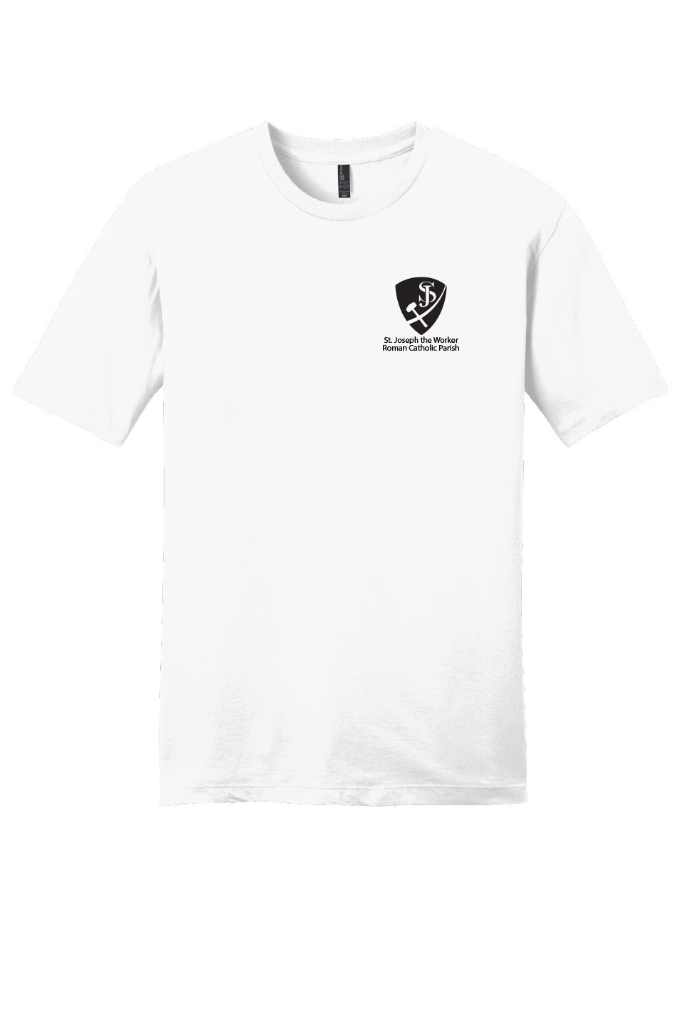 St. Joseph the Worker I Short Sleeve T-shirt-Single color Logo