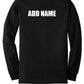 Notre Dame Softball Long Sleeve T-Shirt (Youth) black, back