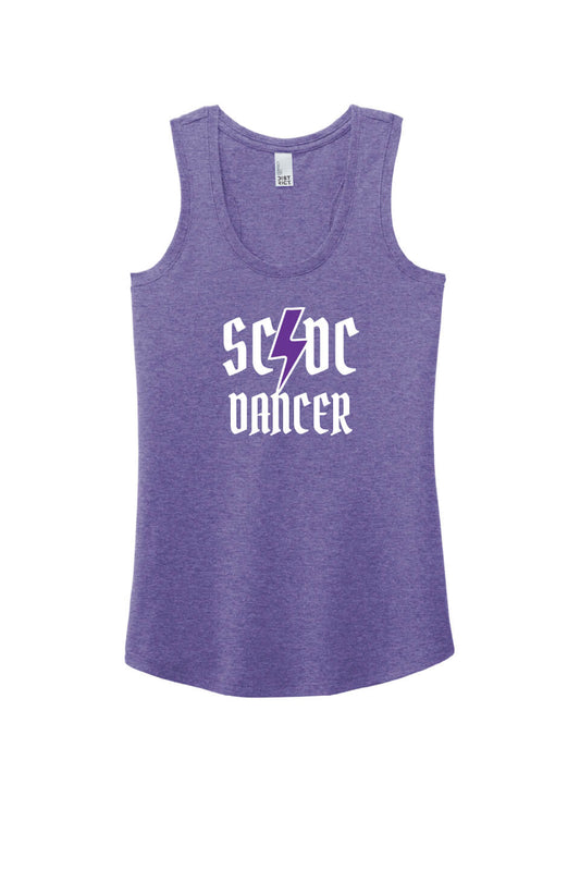 SCDC Dancer Racerback Tank purple