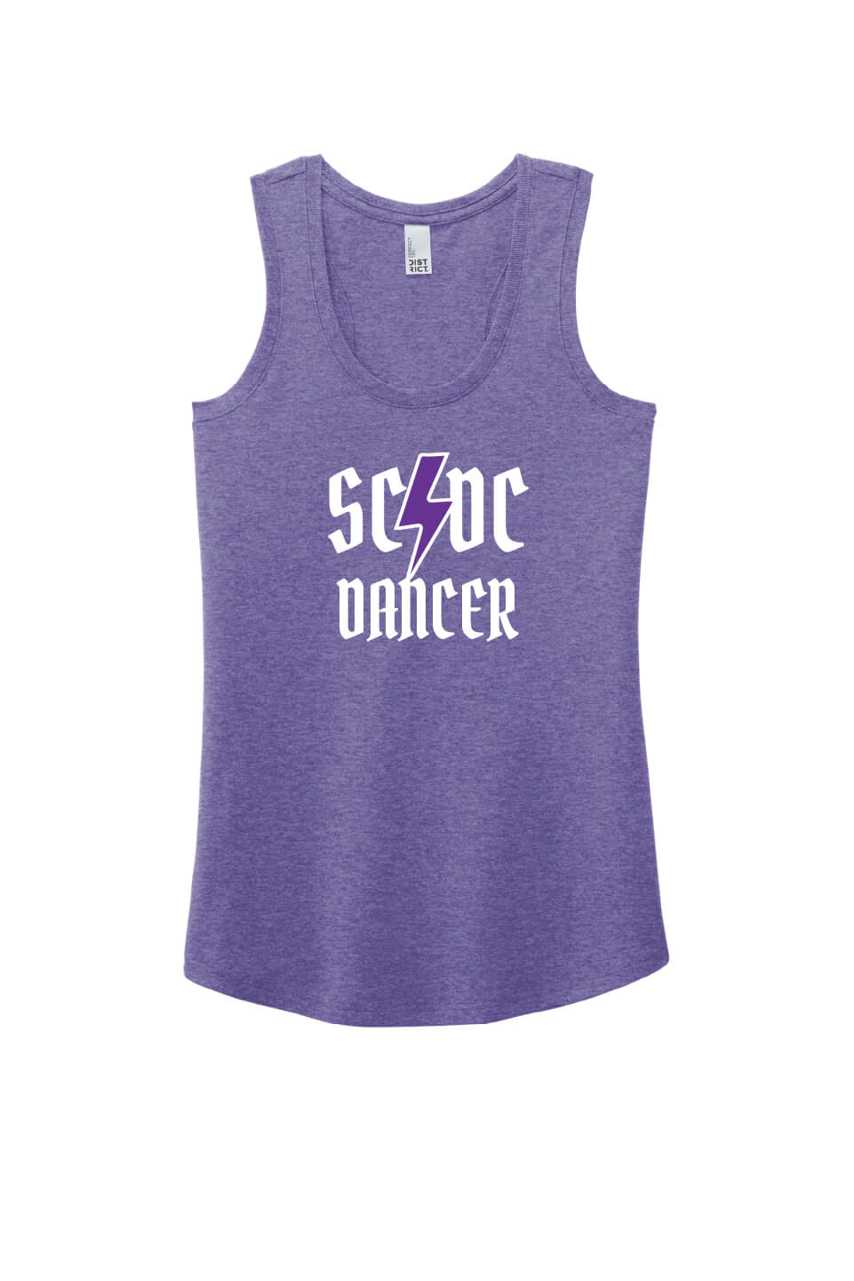 SCDC Dancer Racerback Tank purple