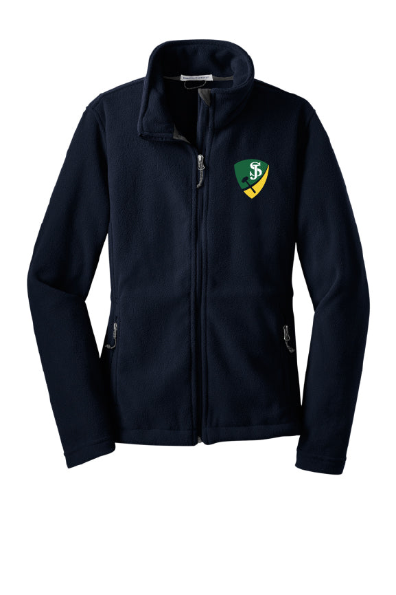 St. Joseph the Worker Ladies Full Zip Fleece Jacket