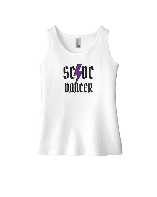 SCDC Dancer Tank (Youth) white