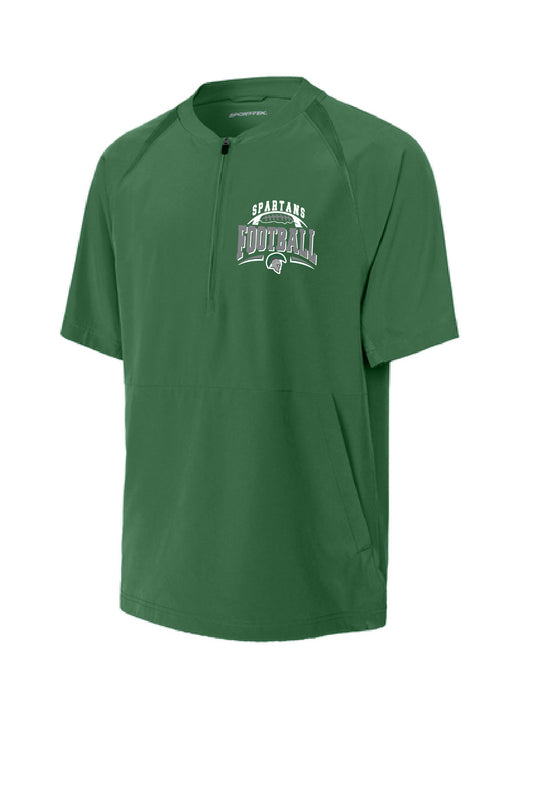 Spartans Football Sport-Tek® Repeat 1/2-Zip Short Sleeve Jacket
