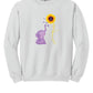 I Will Remember For You Crewneck Sweatshirt white