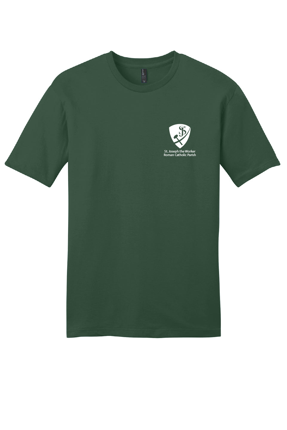 St. Joseph the Worker I Short Sleeve T-shirt-Single color Logo