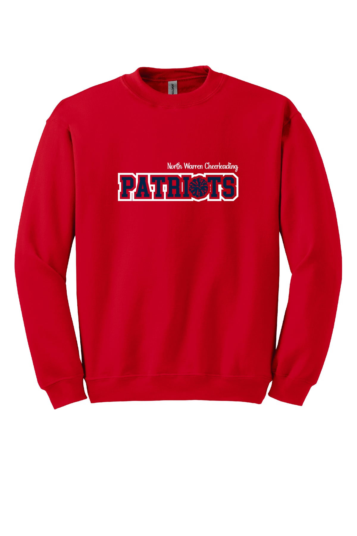 NW Patriots Cheerleading Crewneck Sweatshirt