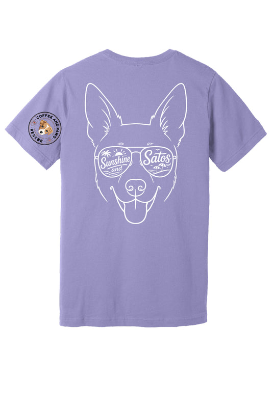 Sato Summer Dog  Short Sleeve Bella Canvas T-shirt