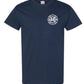 Short Sleeve T-Shirt navy front