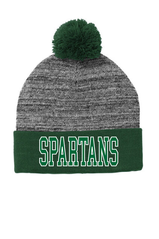 Spartans Pom Pom Beanie