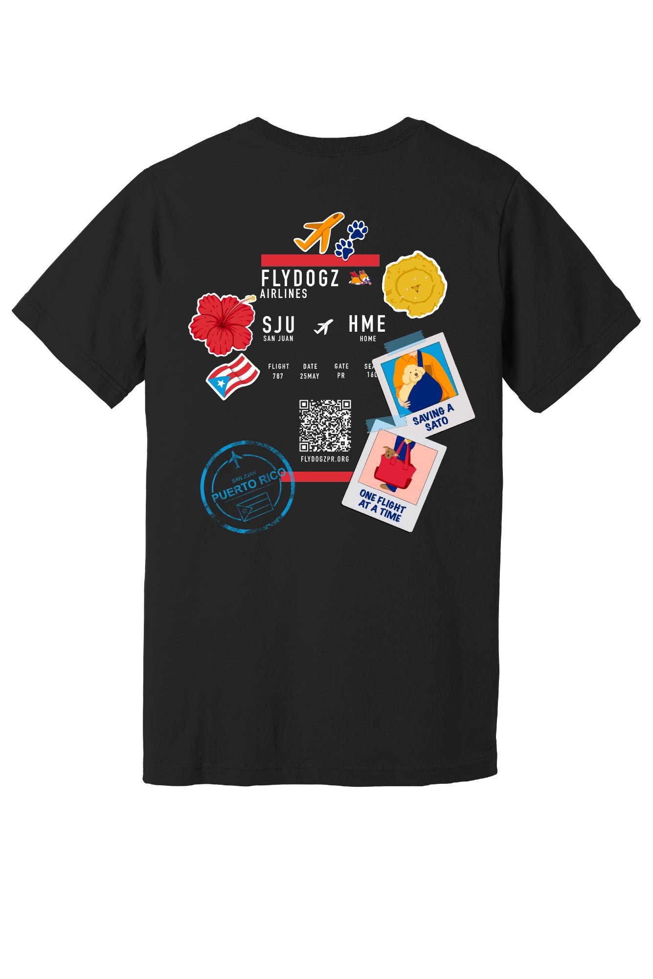 Fly Dogz Bella Canvas Short Sleeve T-shirt