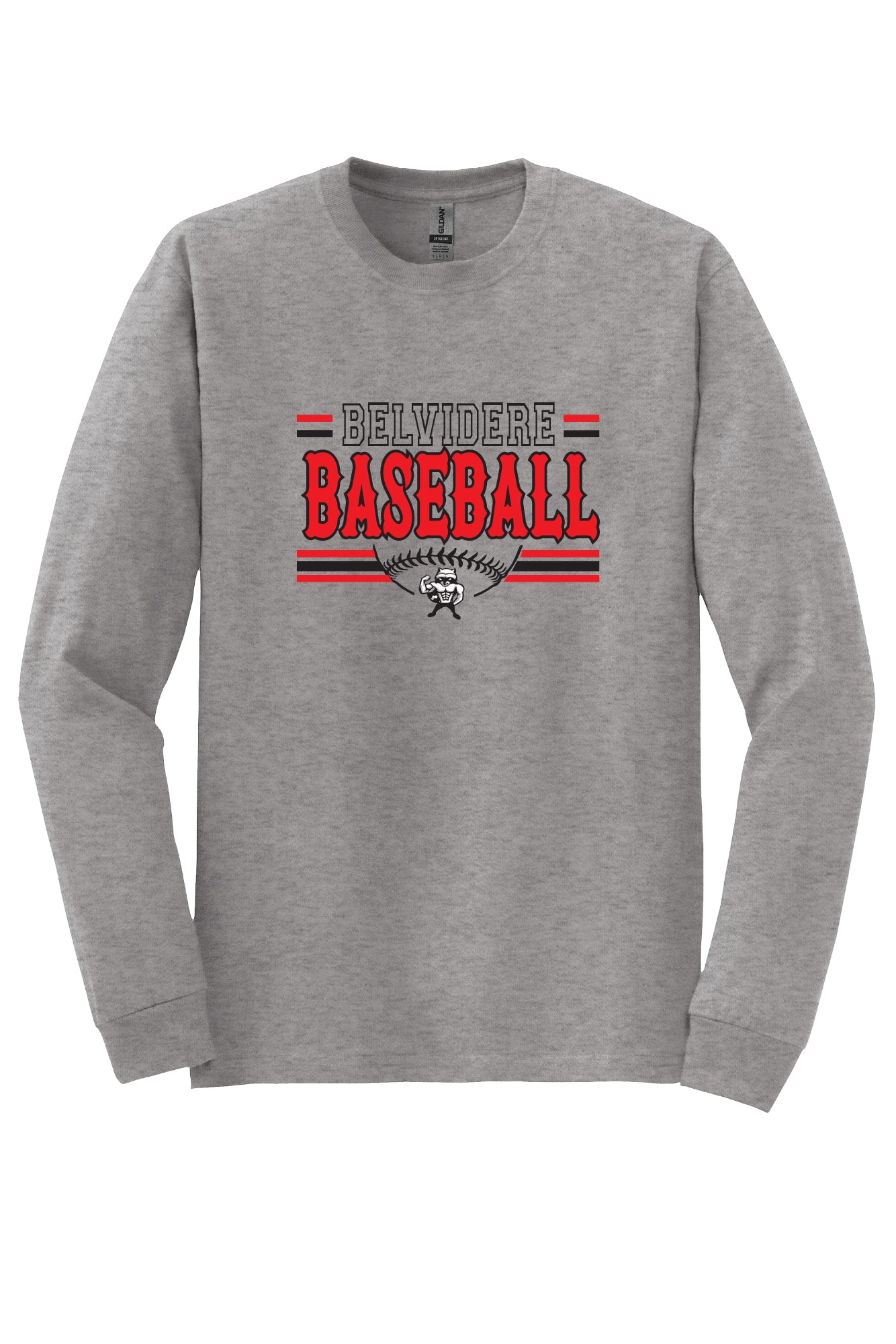Belvidere Baseball Long Sleeve T-Shirt