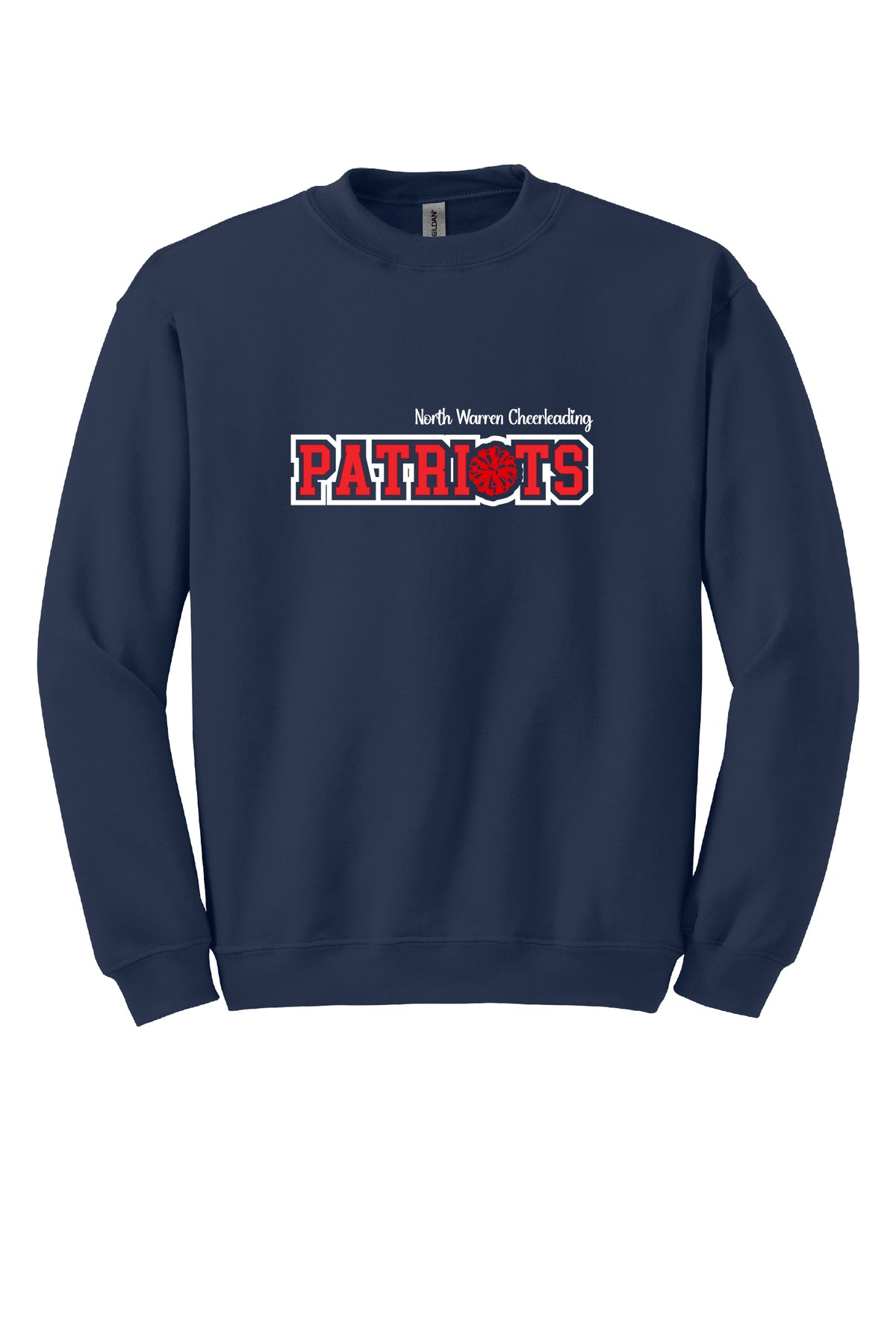 NW Patriots Cheerleading Crewneck Sweatshirt