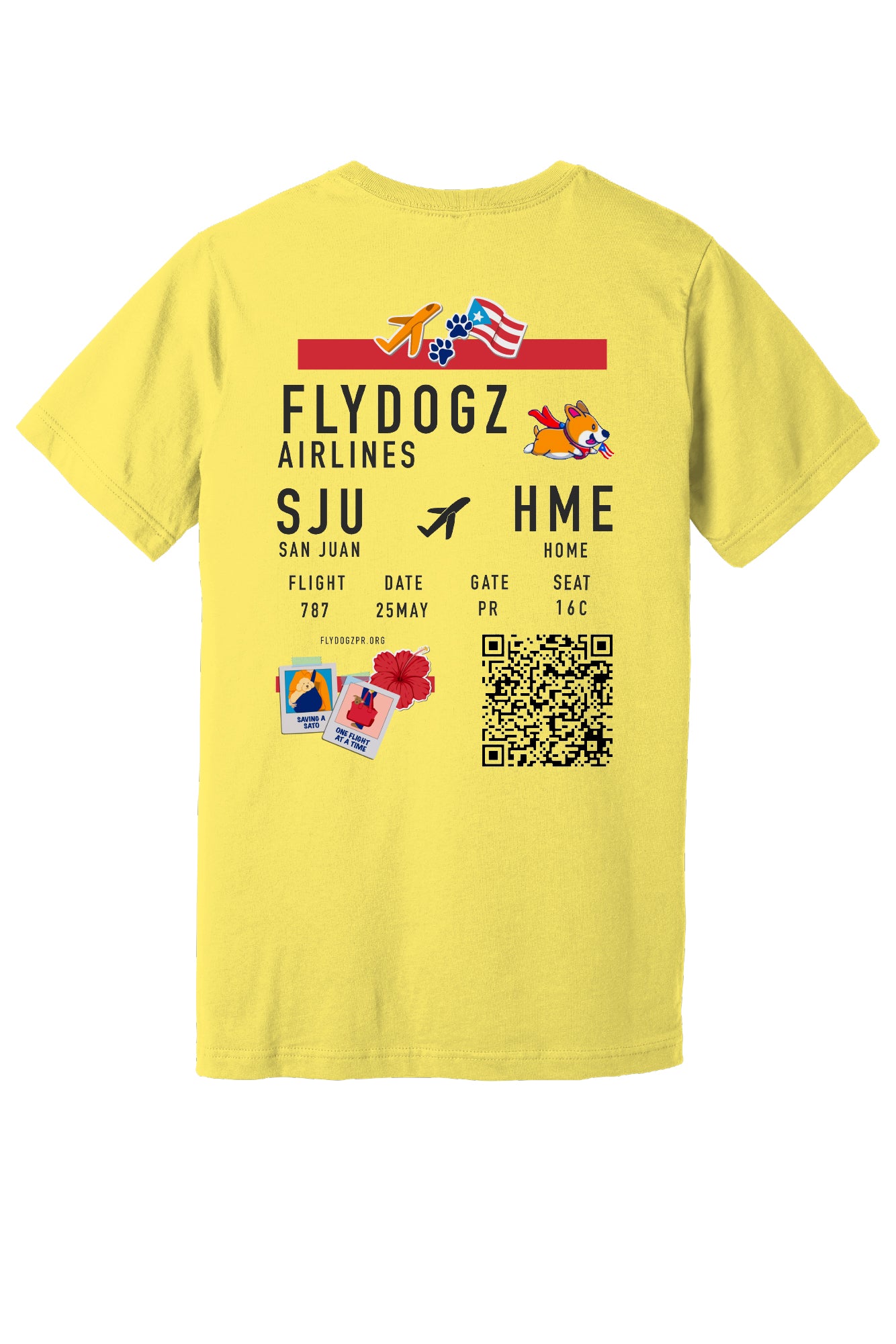 Fly Dogz II Bella Canvas Short Sleeve T-shirt