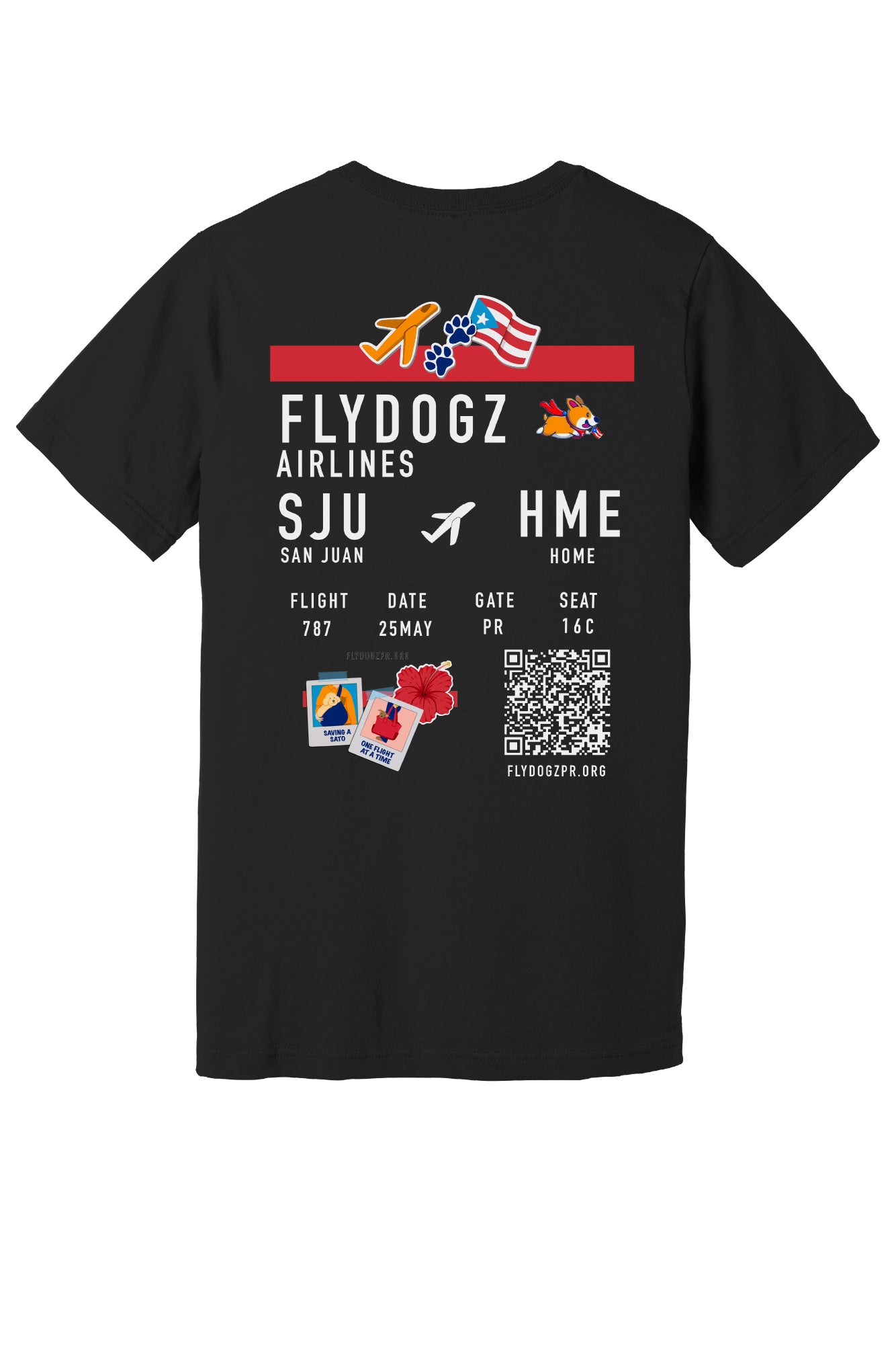 Fly Dogz II Bella Canvas Short Sleeve T-shirt