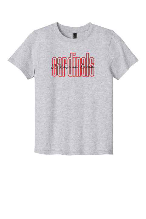 Cardinal Script Short Sleeve T-Shirt