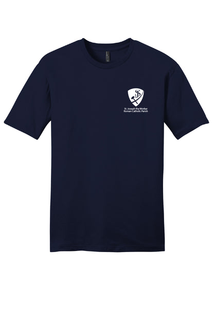 St. Joseph the Worker I Short Sleeve T-shirt-Single color Logo