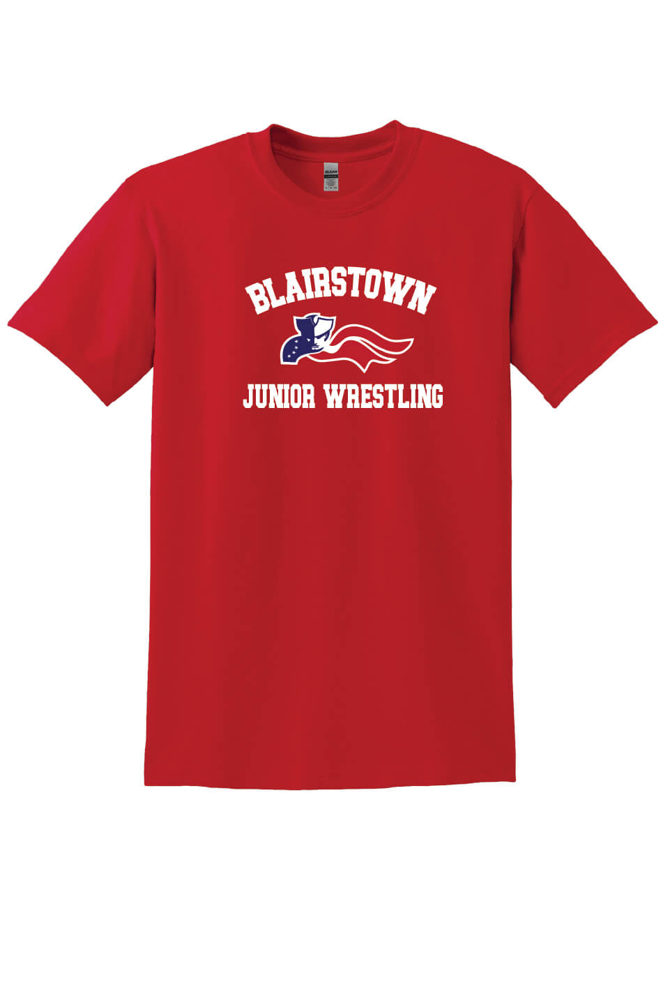 Blairstown JR Wrestling Short Sleeve T-Shirt red