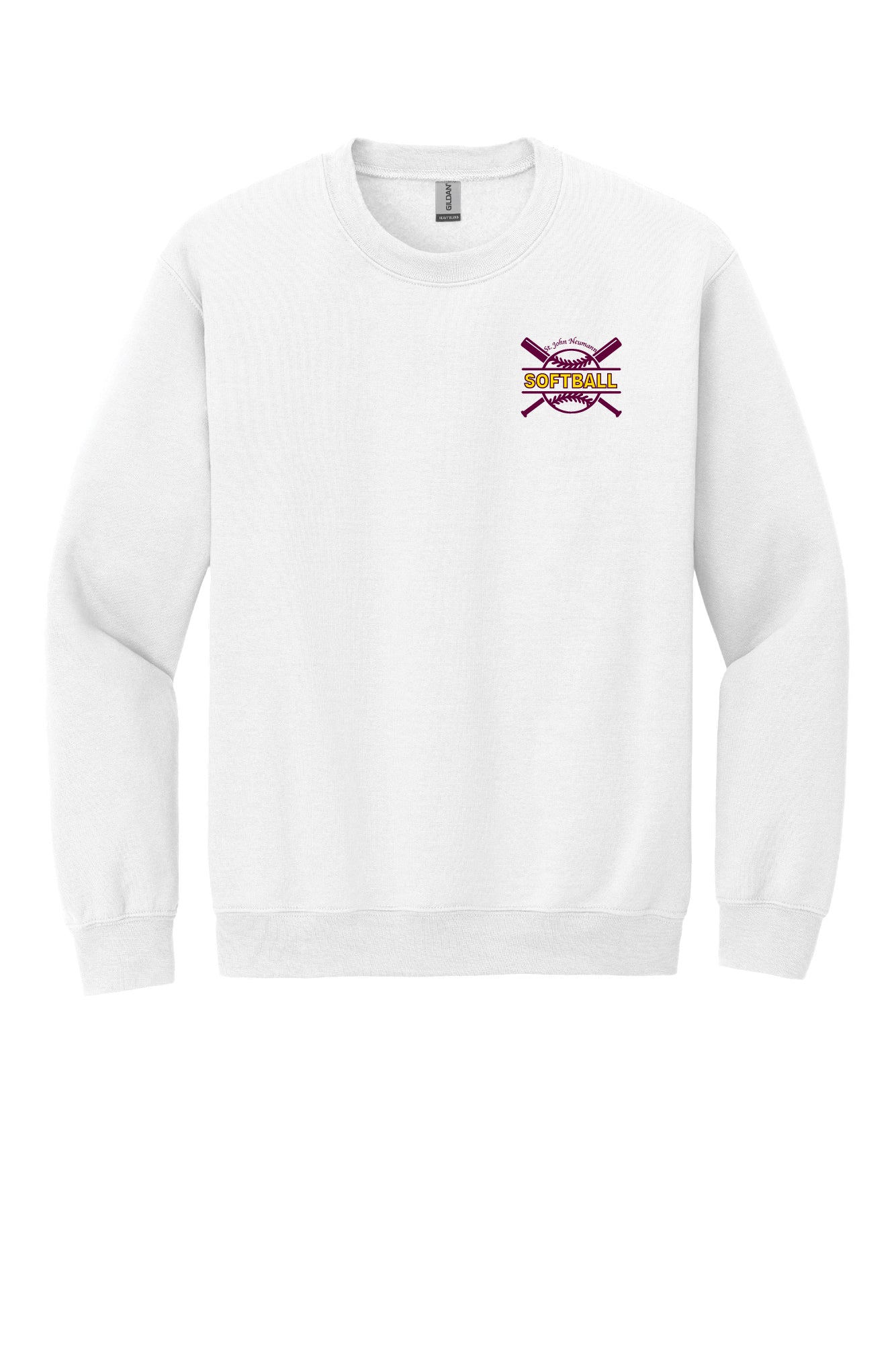 SJN Softball Crewneck Sweatshirt (Youth)