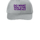 Do What You Love To End ALZ Impact Mesh Stretch-Tek Adjustable Cap