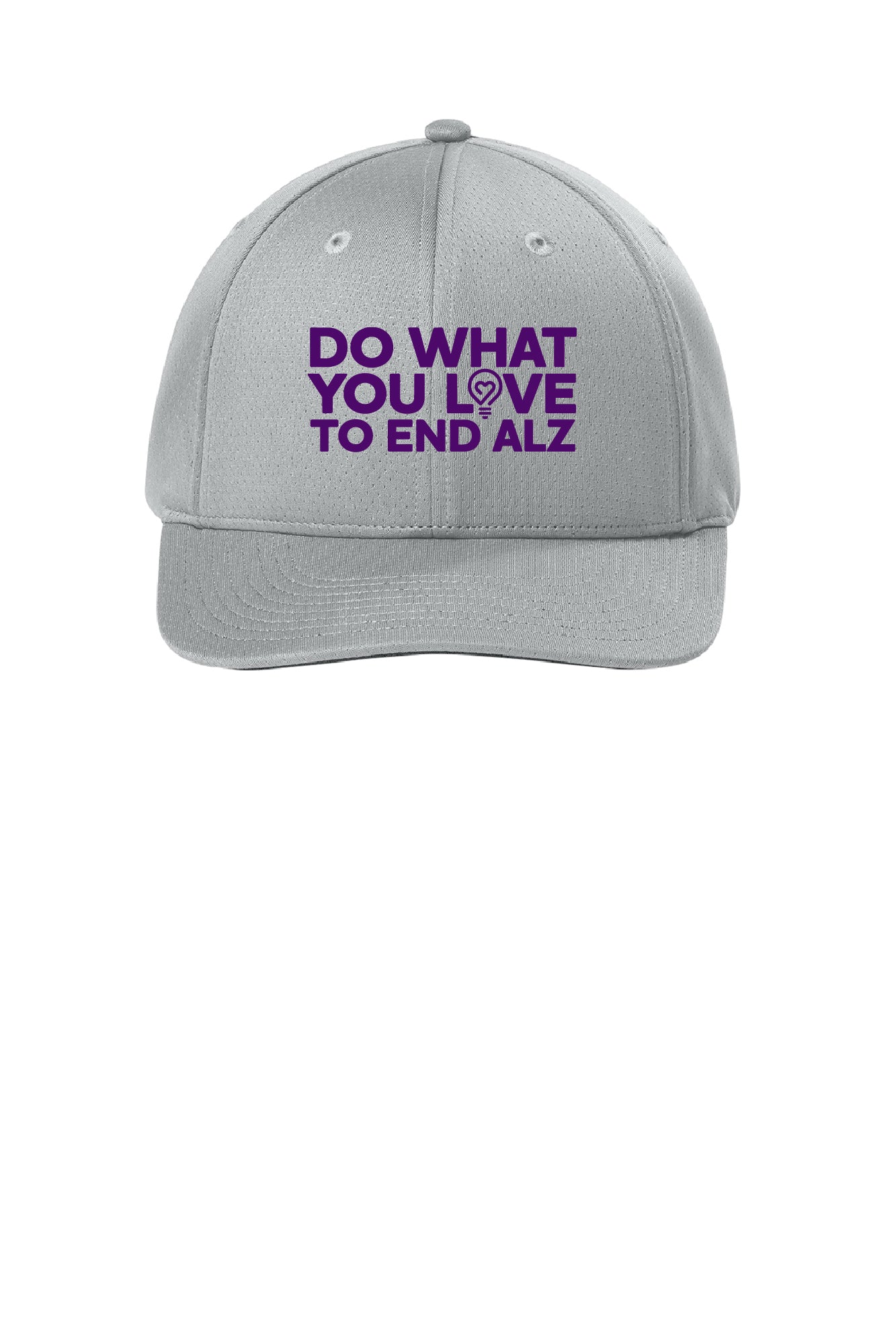 Do What You Love To End ALZ Impact Mesh Stretch-Tek Adjustable Cap