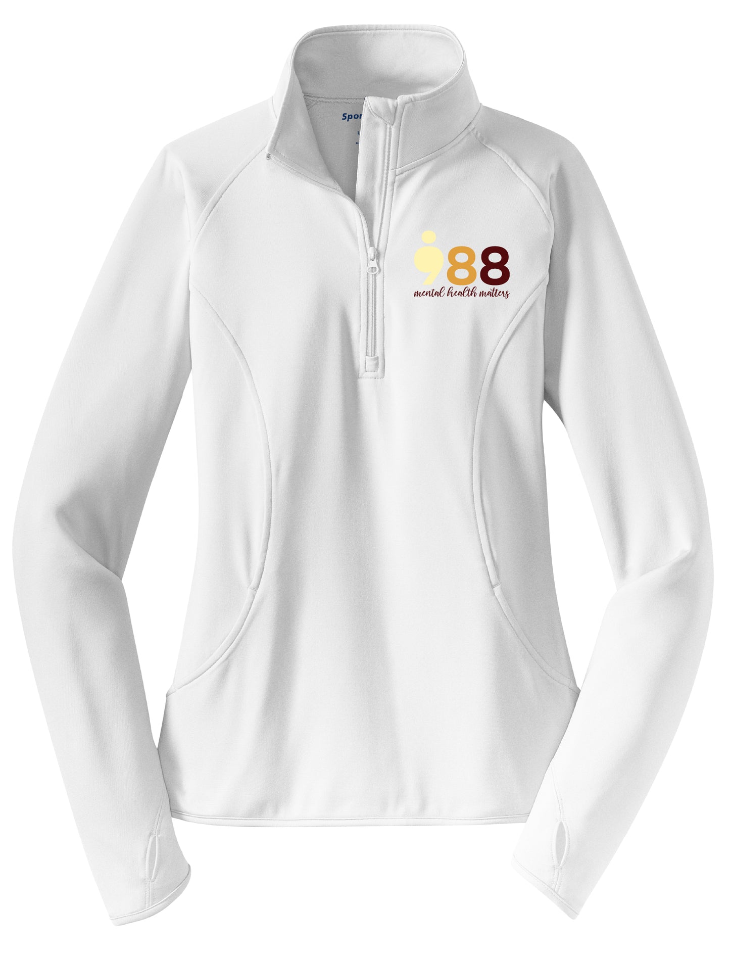 988 Ladies Sport Tek 1/4 Zip Pullover