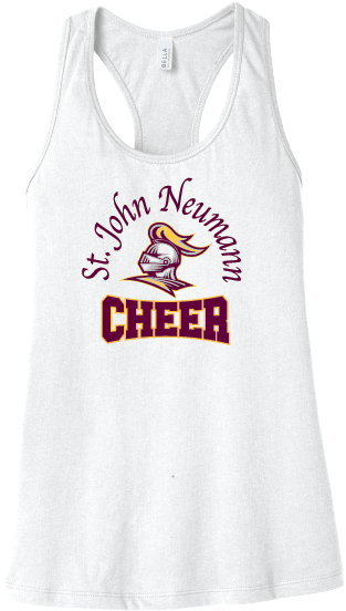 SJN Knights Cheer Racerback Tank