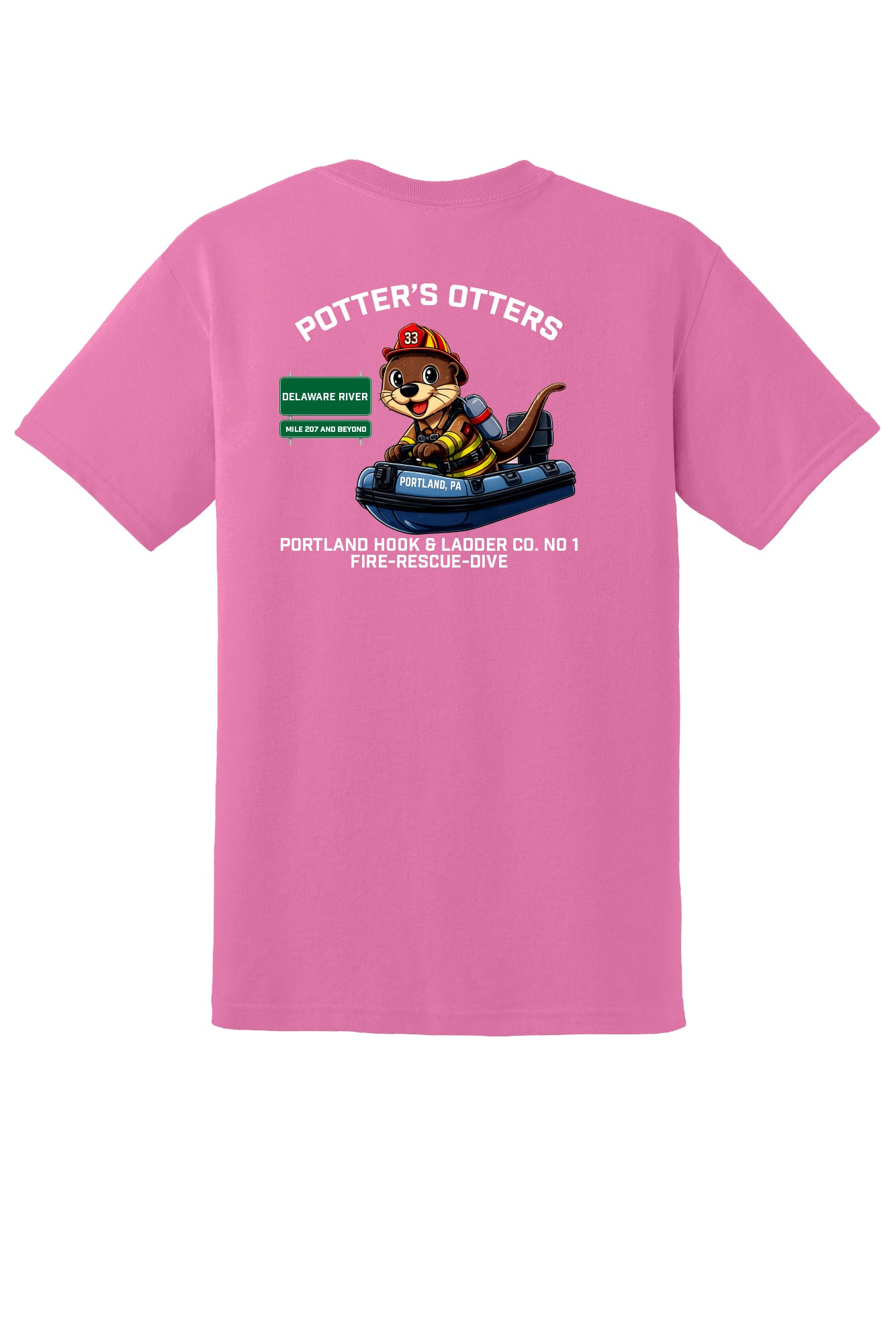 Potter's Otters Short Sleeve T-Shirt