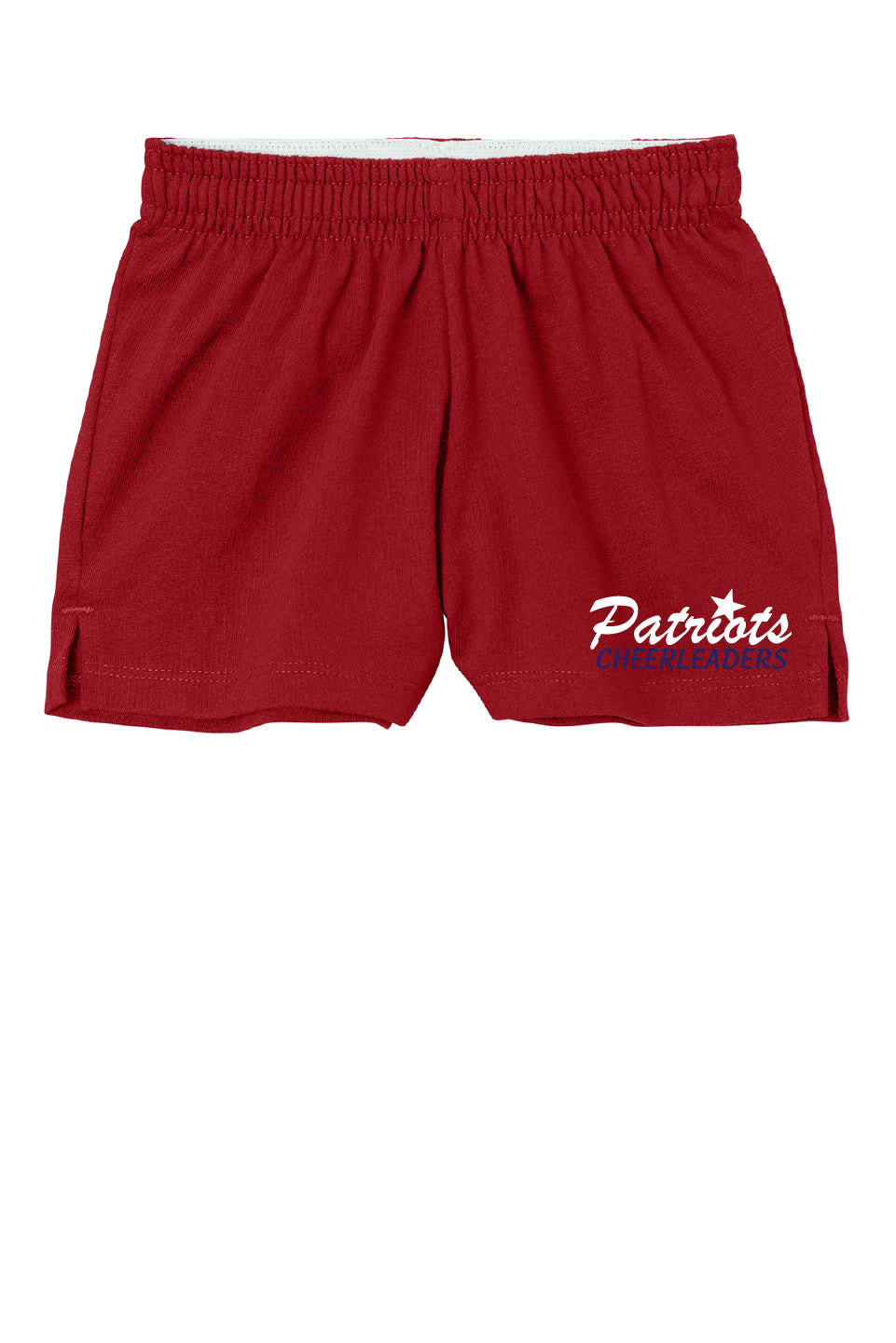 Patriots Cheerleaders Jersey Knit Squad Shorts