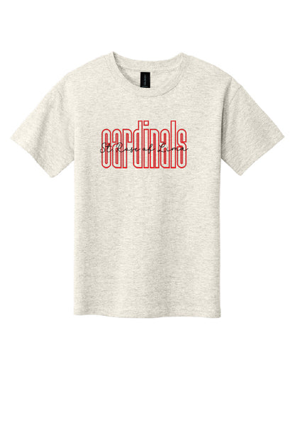 Cardinal Script Short Sleeve T-Shirt