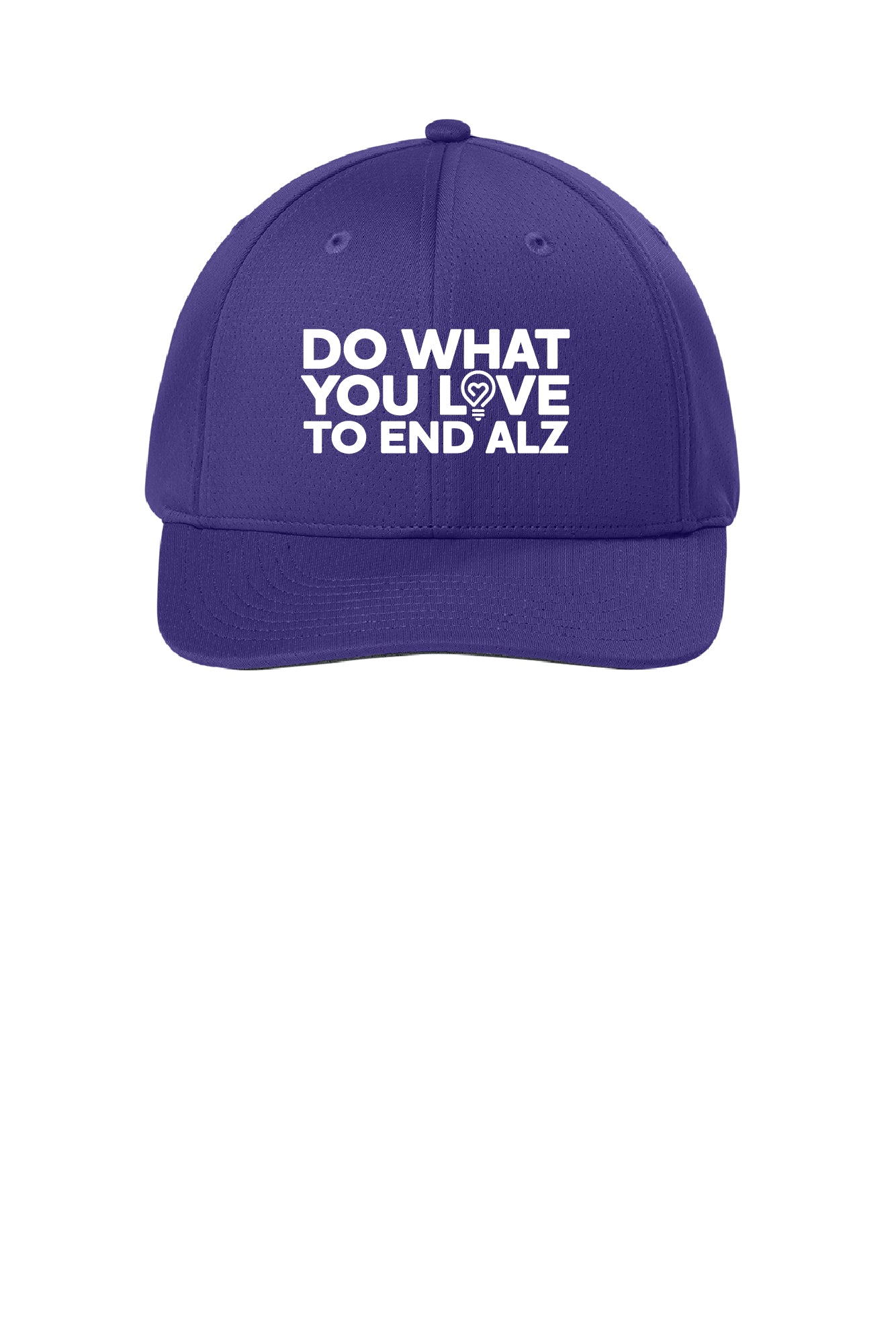 Do What You Love To End ALZ Impact Mesh Stretch-Tek Adjustable Cap