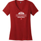 Belvidere Basketball V-Neck Short Sleeve T-Shirt (Ladies)