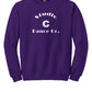 Studio C Crewneck Sweatshirt purple
