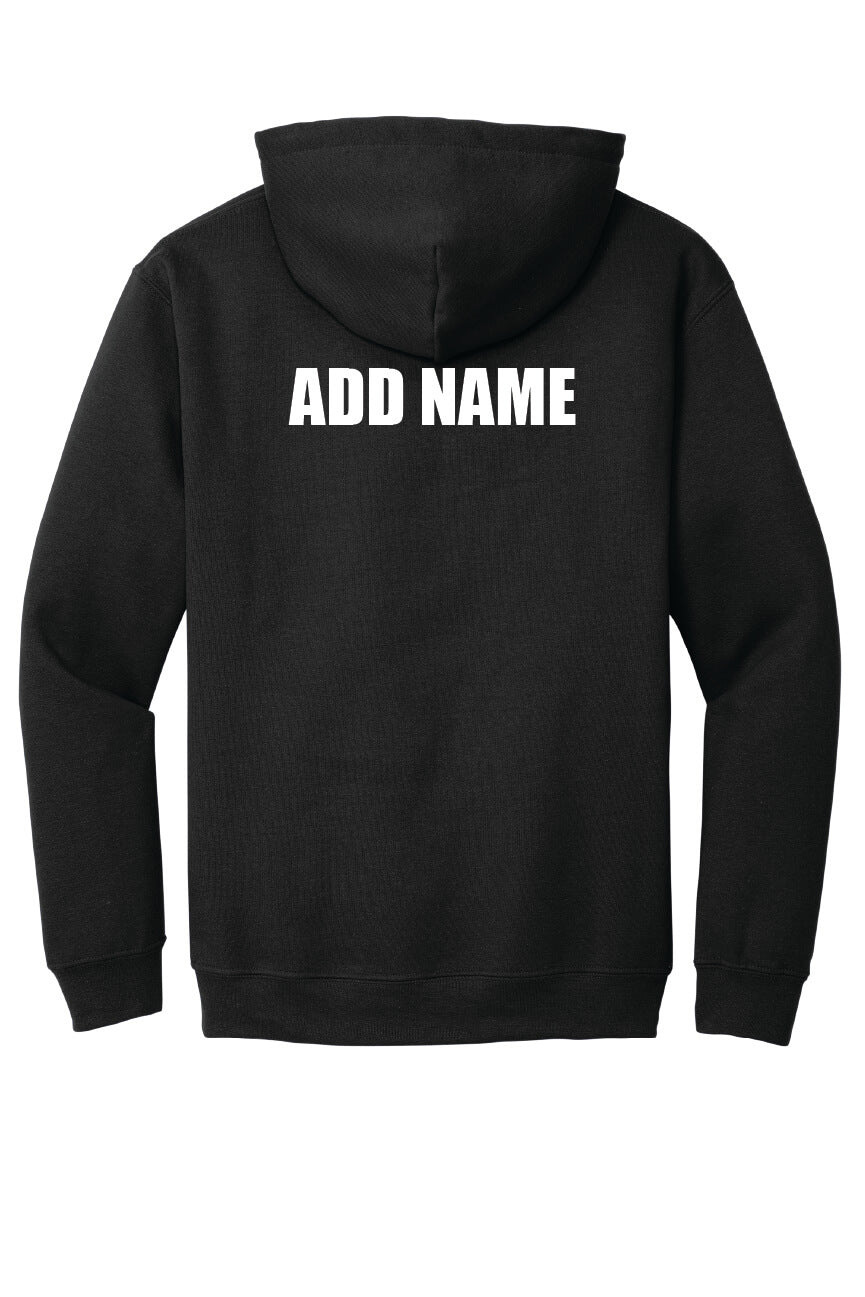 Notre Dame Softball Hoodie black, back