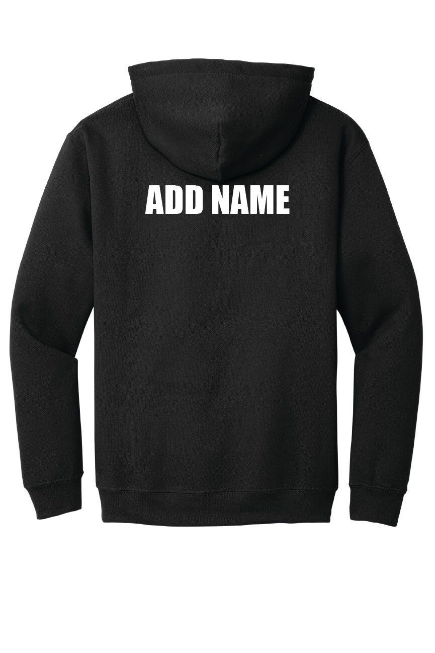 Notre Dame Softball Hoodie (Youth) black, back