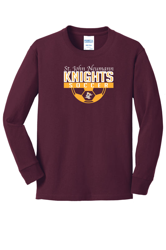 Knights Soccer Long Sleeve T-Shirt