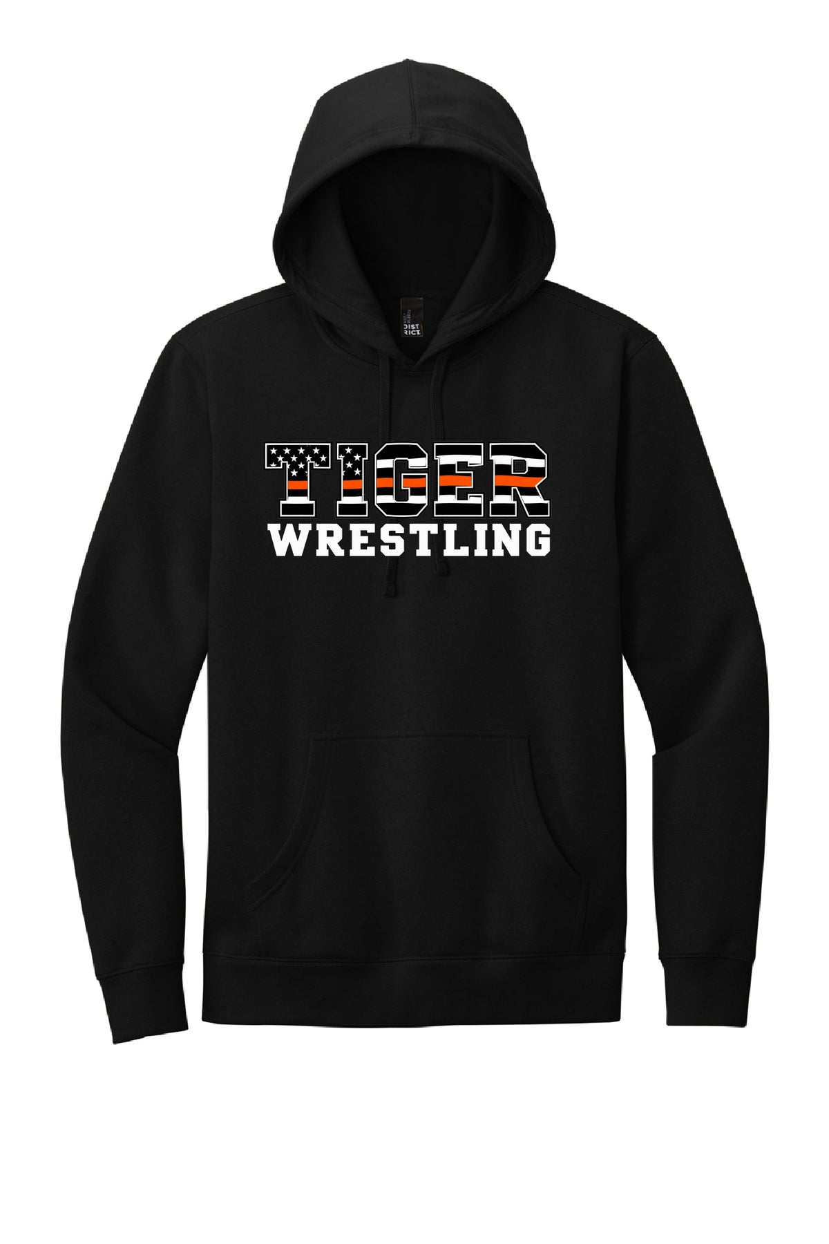 Tigers Wrestling Stars and Stripes  Hoodie